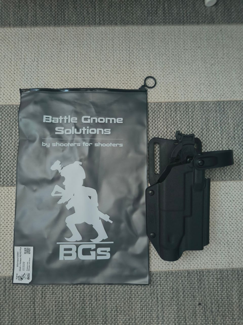 Battle Gnome Solutions Glock kotelo Holosun PID/PID plus valopaikalla