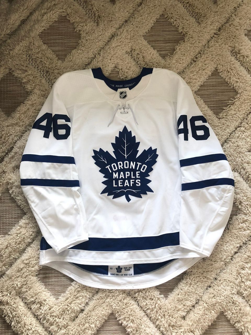 Mikko Lehtonen Toronto Game Worn Pelipaita