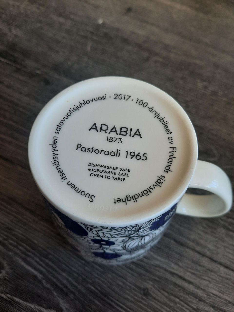 Arabia Pastoraali Suomi 100 muki