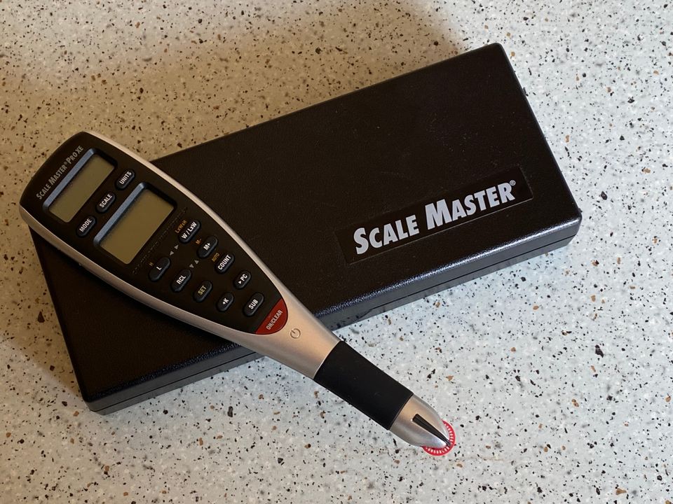 Piirustus Mitta. Scale master Pro XE. Model 6135.