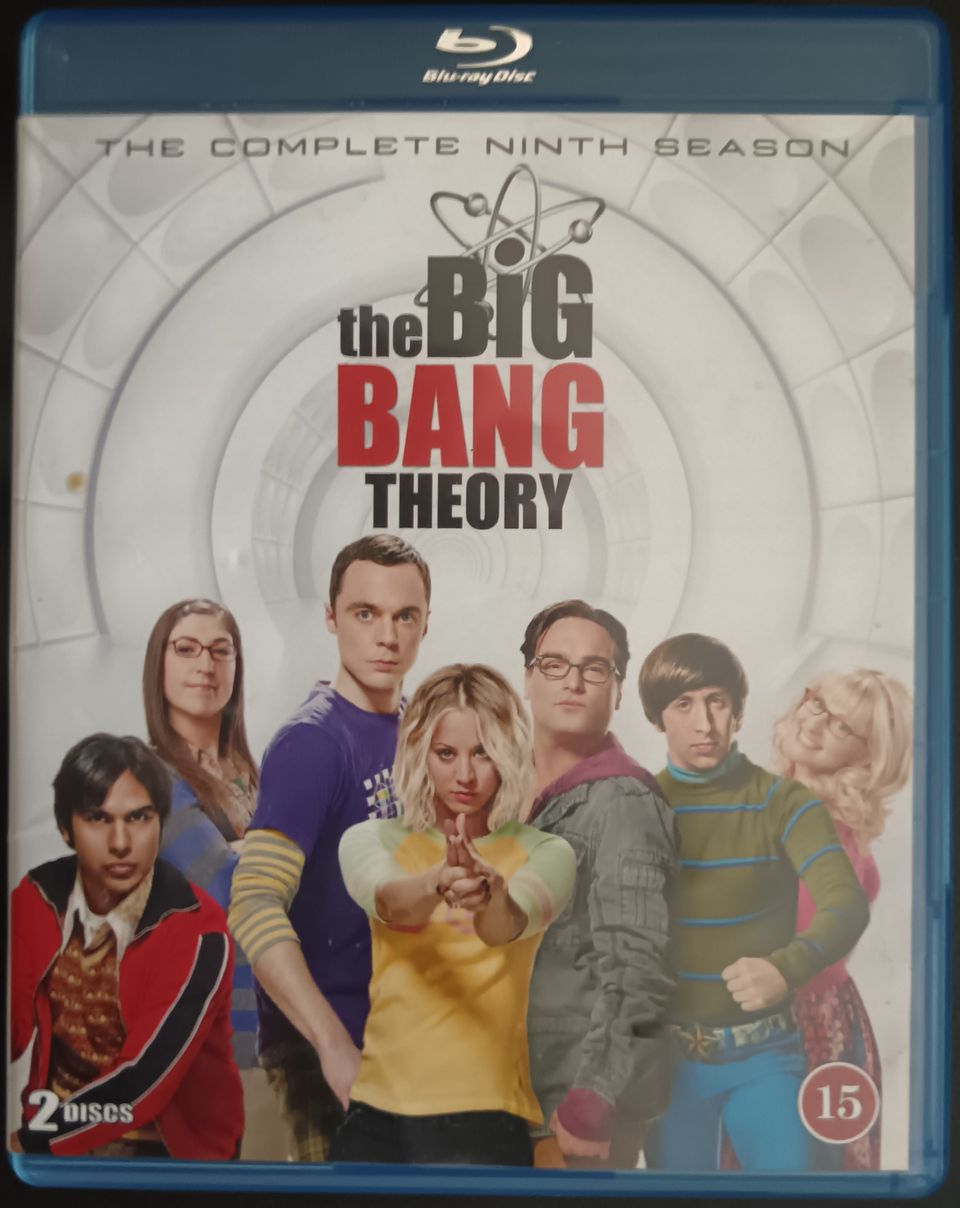 The Big Bang Theory - Rillit huurussa kausi 9 Blu-ray