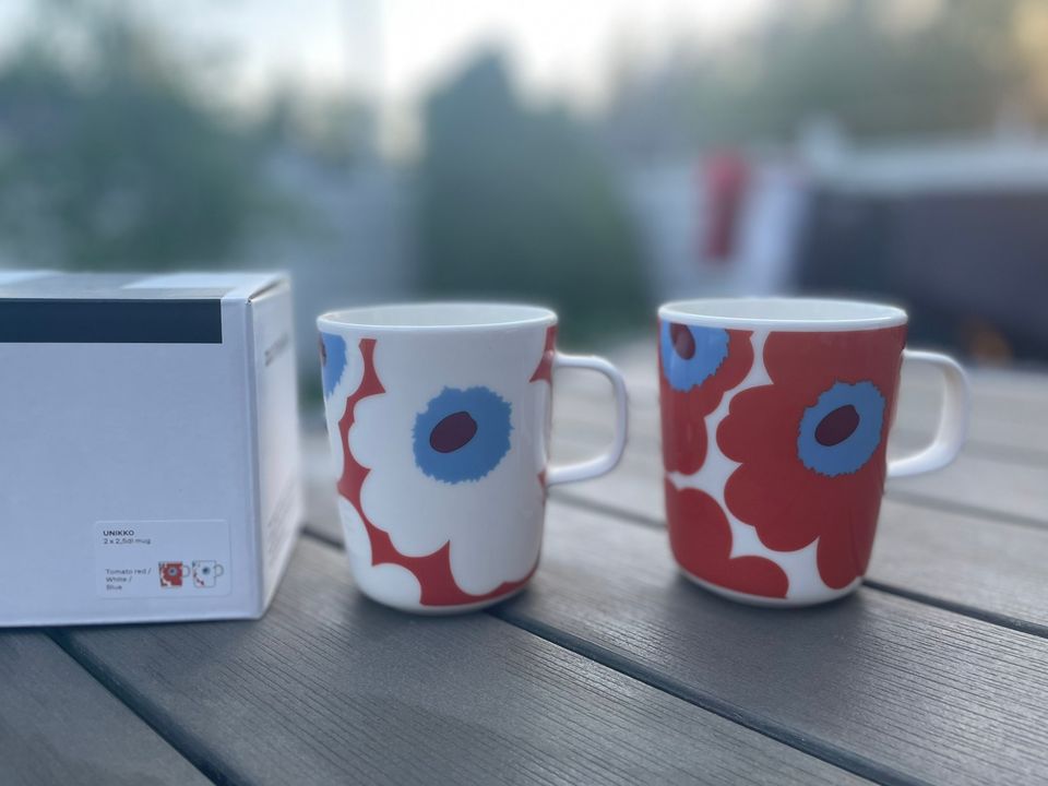 Marimekko Unikko mukit