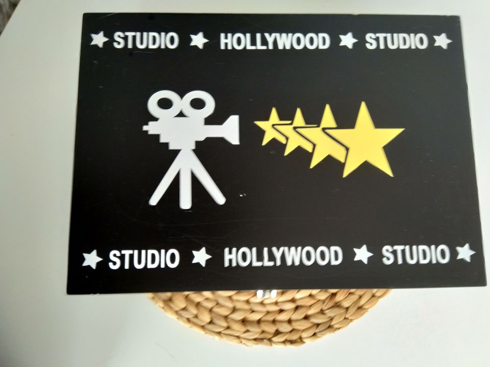 Hollywood koriste puulaatikko