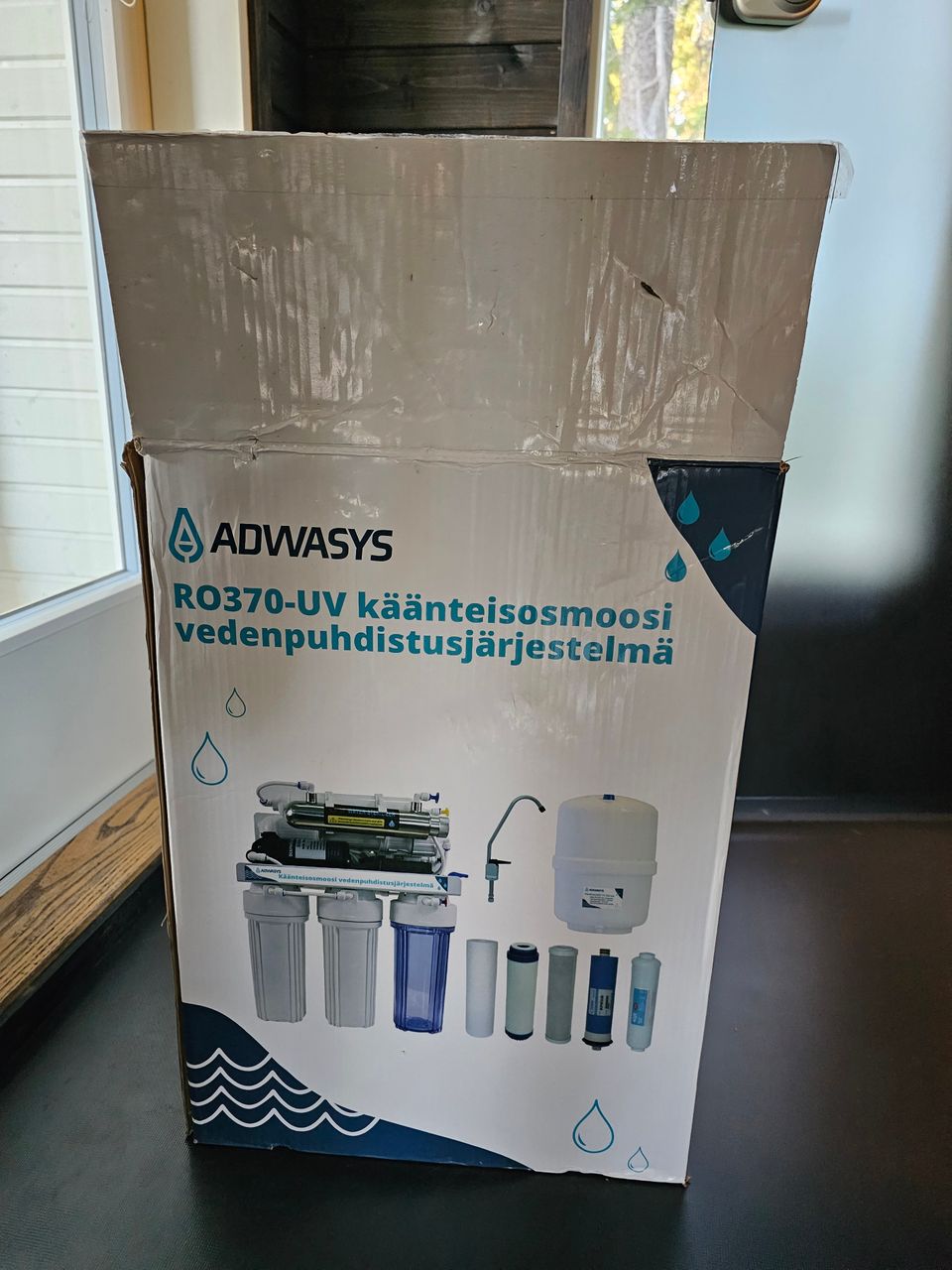 Adwasys RO370-UV vedenpuhdistusjärjestelmä