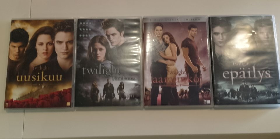 Twilight dvd leffat
