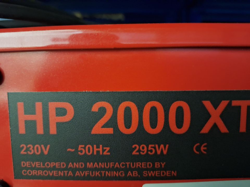 Corroventa HP 2000XT eristetilakuivain