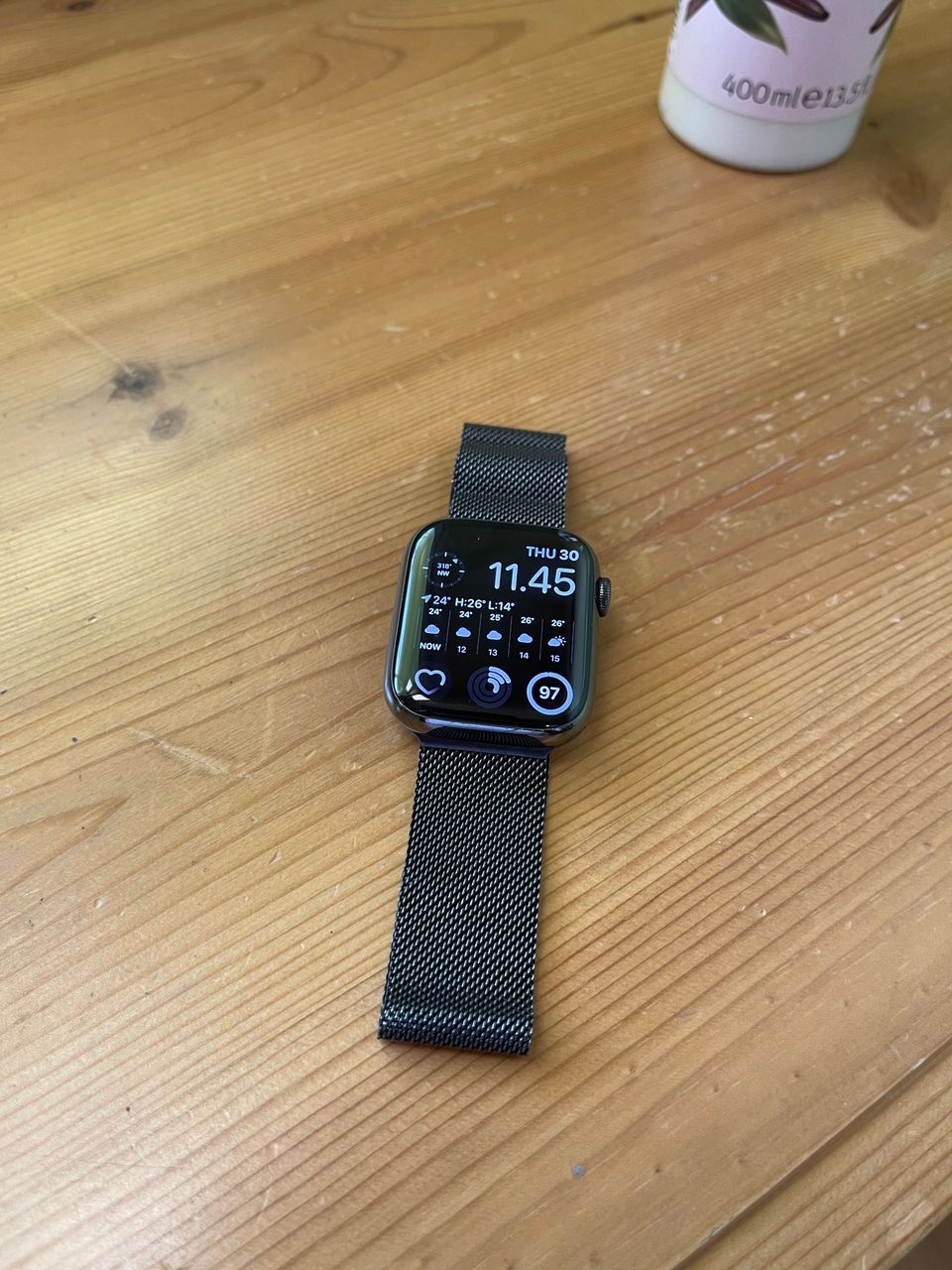 Apple watch 7 45mm stainless steel GPS/LTE