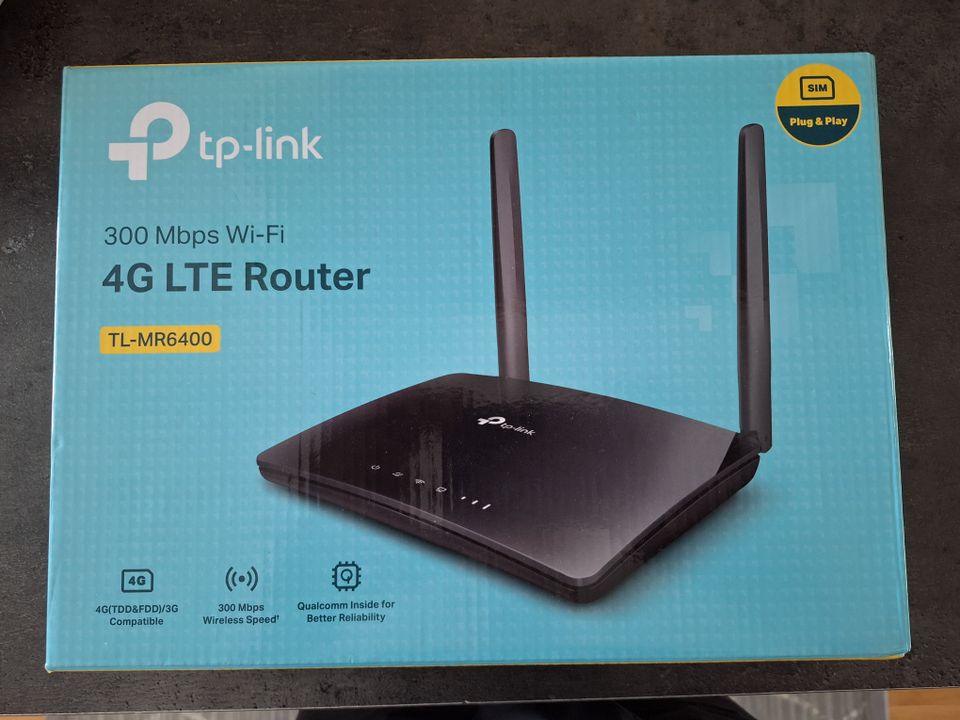 TP-Link MR6400 4G LTE WiFi reititin