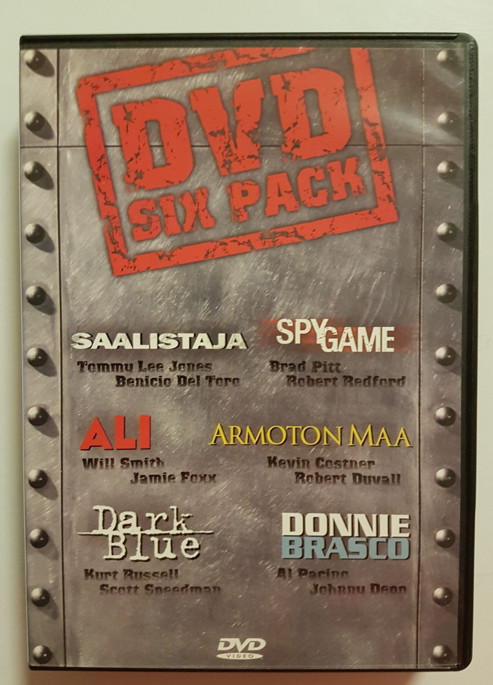 DVD six pack (6 elokuvaa)