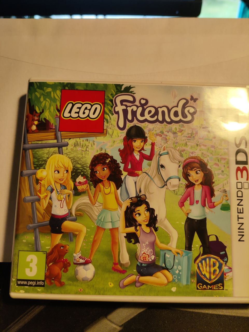 Lego Friends 3ds peli