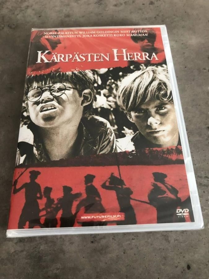 Lord of the flies/Kärpästen herra DVD,uusi muoveissa