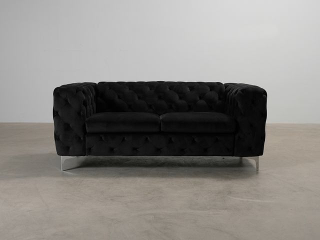 Glennie 2-istuttava sohva musta