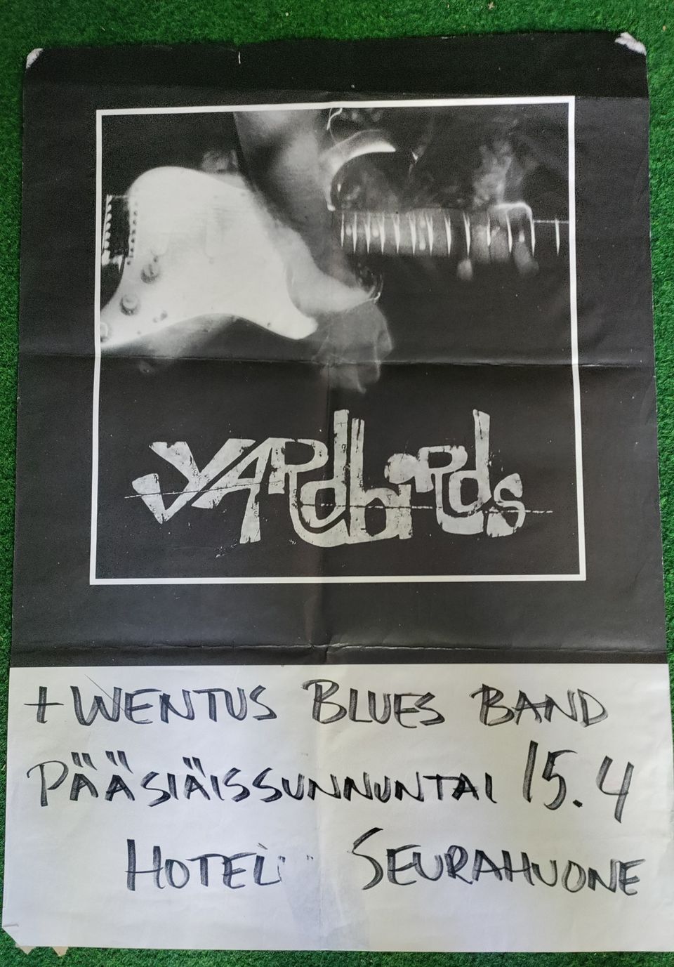 The Yardbirds keikka juliste 2001.