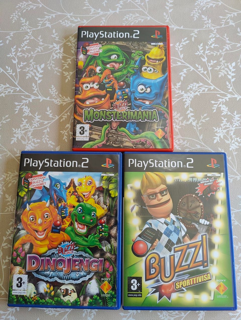 Ps2 Buzz pelit