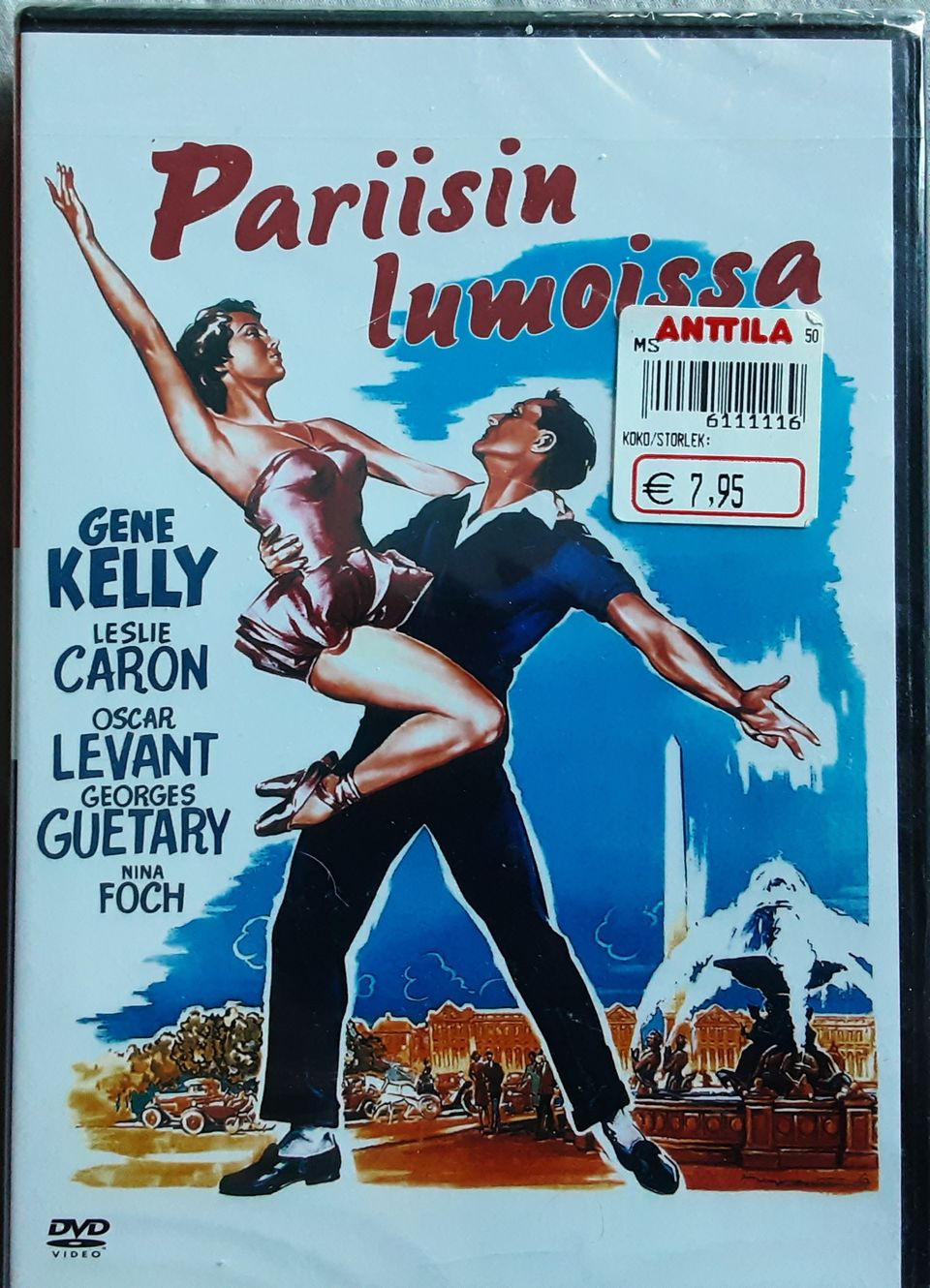 Pariisin lumoissa, 1951 (DVD) Gene Kelly