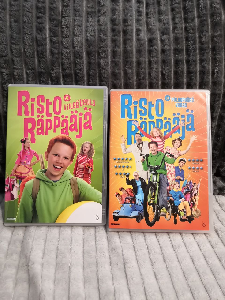 Risto Räppääjä dvd:t