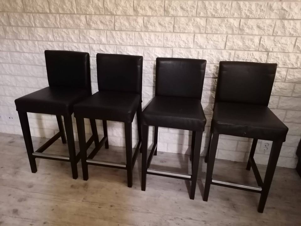 Ikea baarijakkarat Bergmund x4