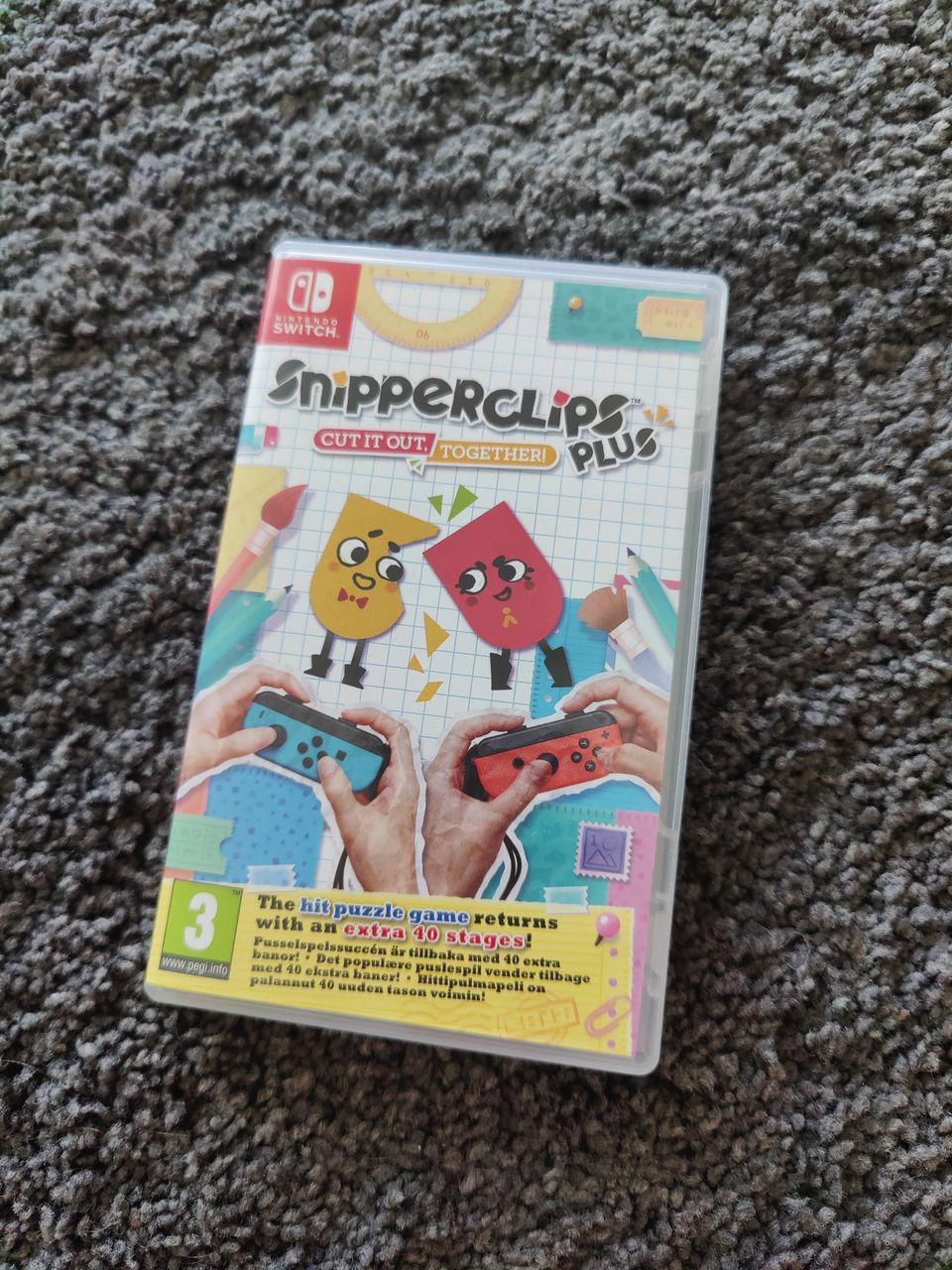 Snipperclips Plus: Cut it out together Nintendo Switch -peli