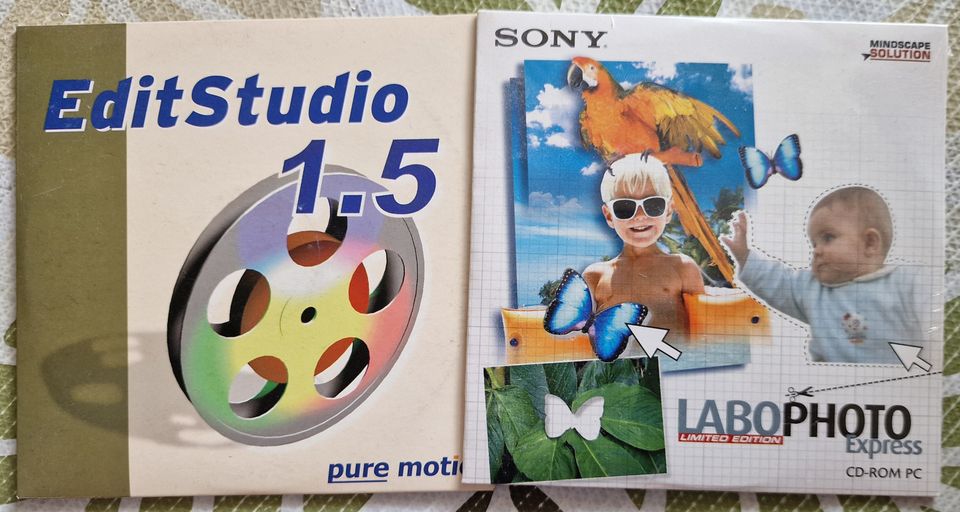 Edit studio 1.5 & Labophoto express Pc romput [retro]