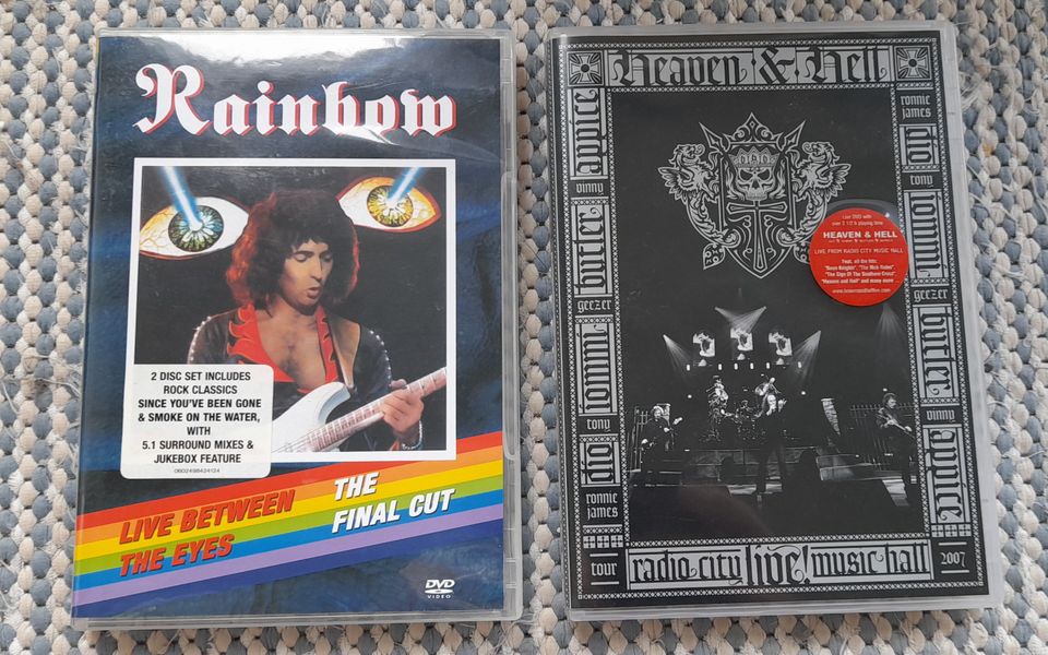 Rainbow ja Heaven and Hell dvd
