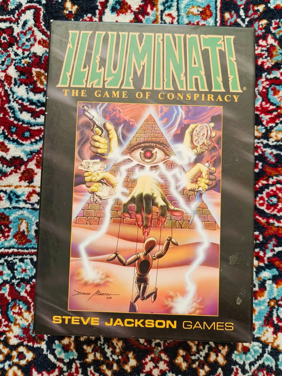 Illuminati: The Game of Conspiracy by Steve Jackson korttipeli (eng)