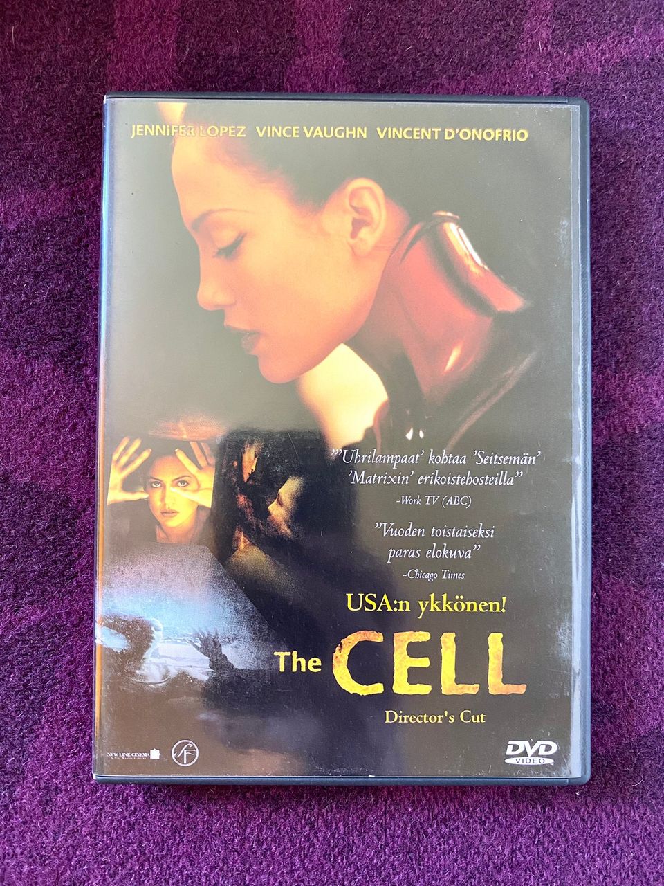 The Cell DVD Jennifer Lopez