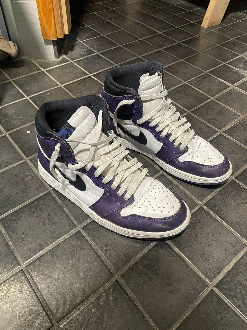 Air jordan 1 court purple 45