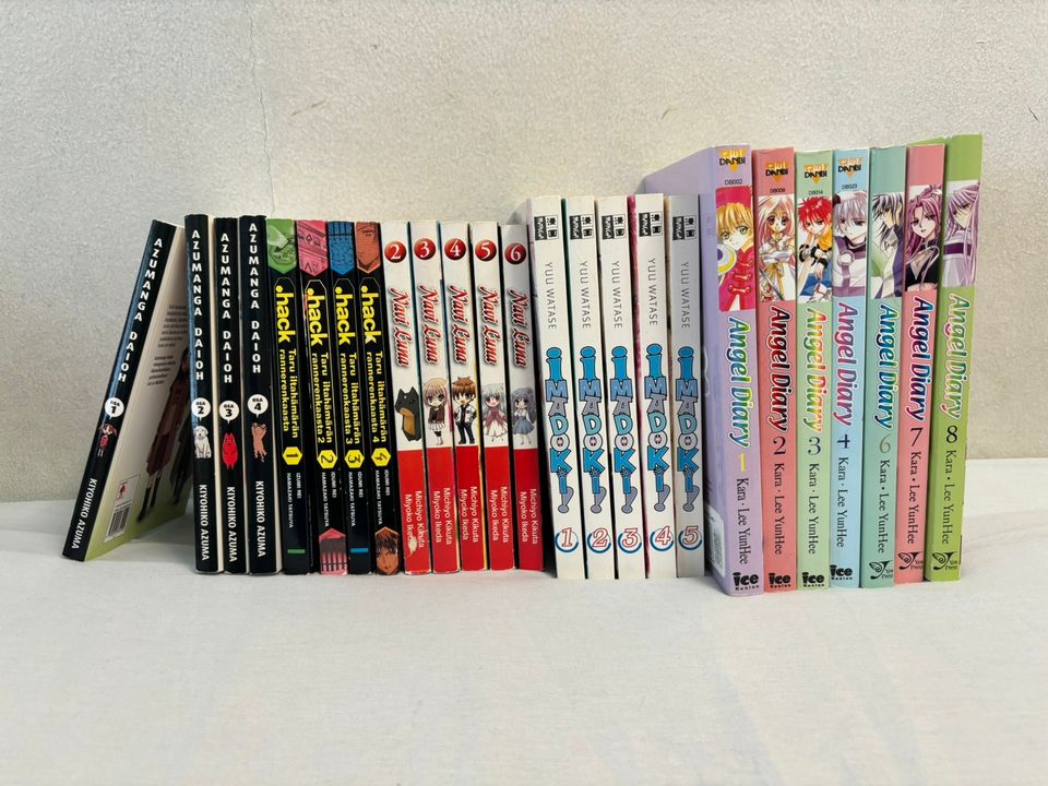 Manga kirjoja