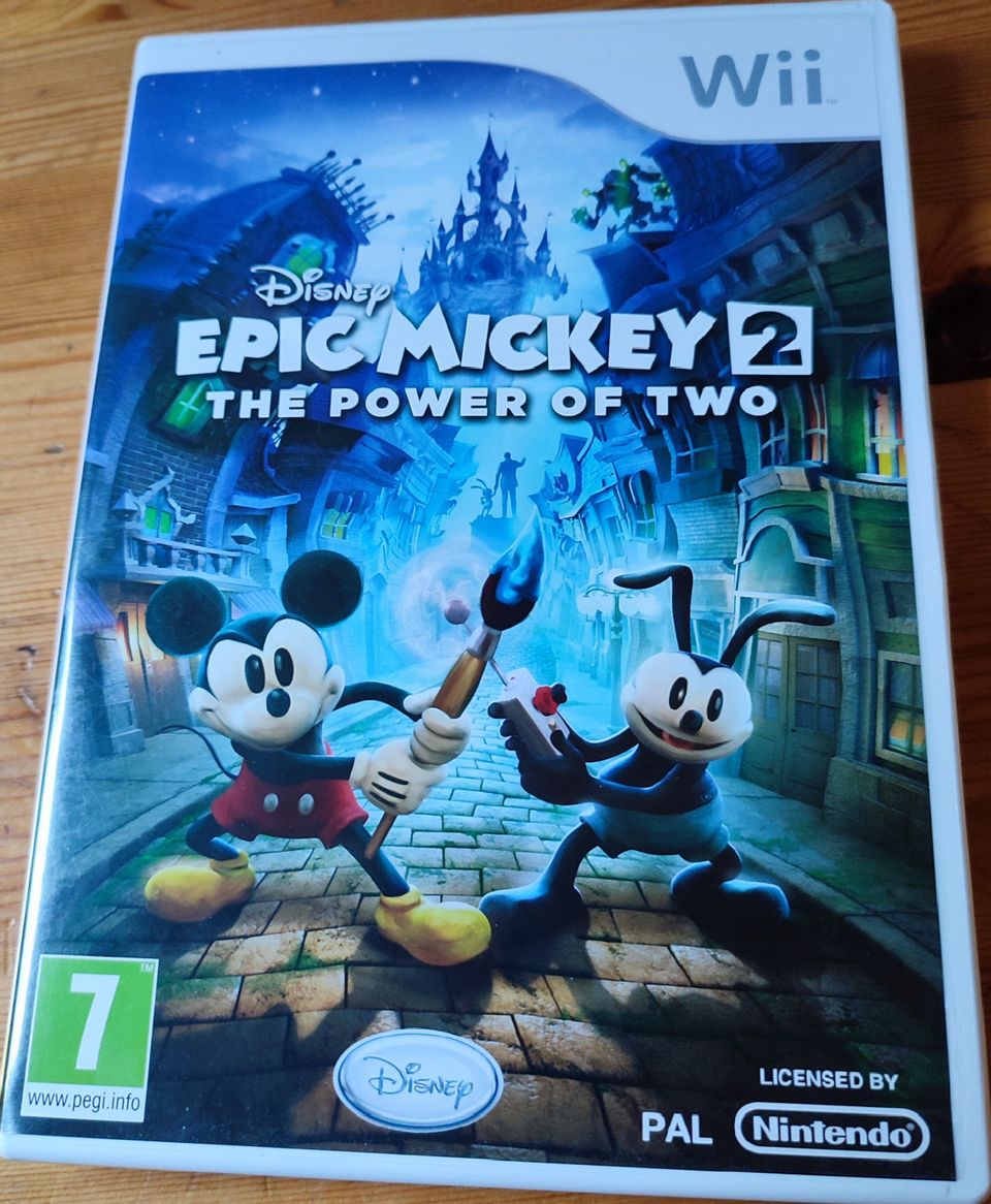 Nintendo Wii Epic Mickey 2 -peli