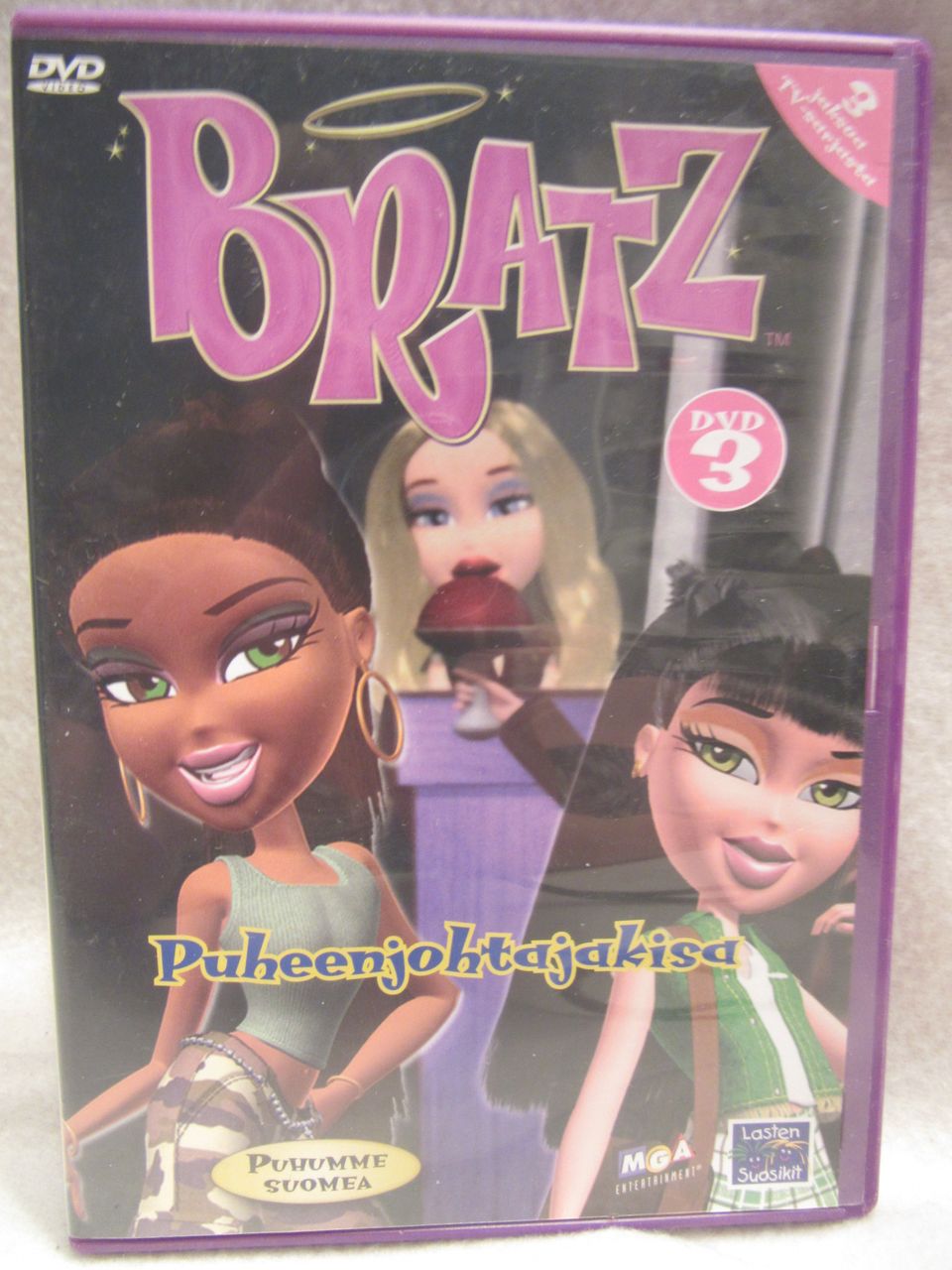 Bratz Puheenjohtajakisa dvd