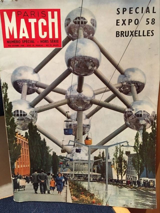 Paris Match maailmannäyttelyn erikoisnumero vuodelta 1958