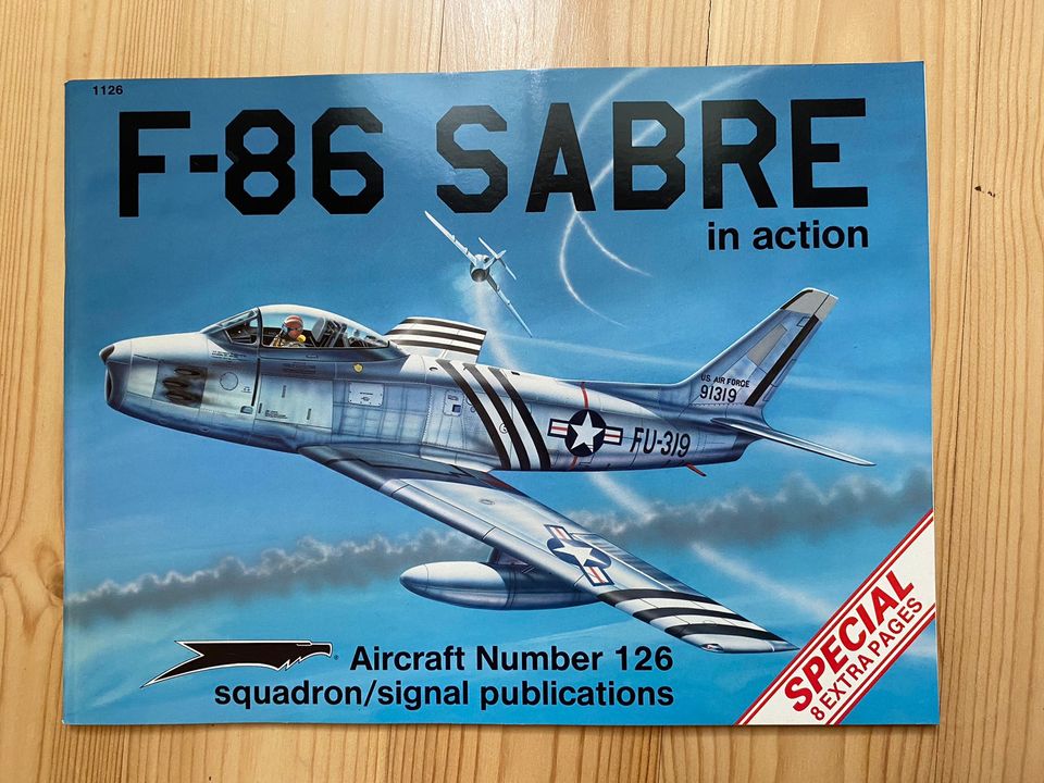 Squadron/Signal F-86 Sabre in action