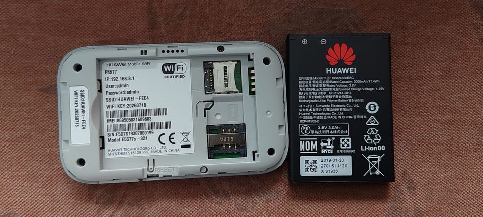 Huawei E5577s-321 mobiilitukiasema (netinjakaja)