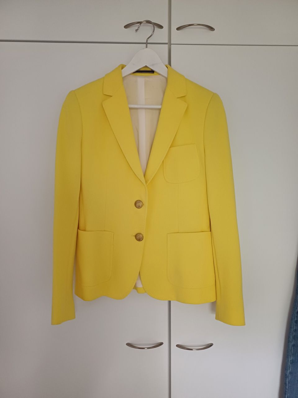 Naisten keltainen jakku, bleiseri, GANT jakku