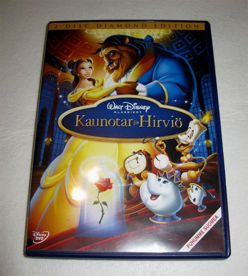 2-DVD Kaunotar ja hirviö Walt Disneyn klassikot 30