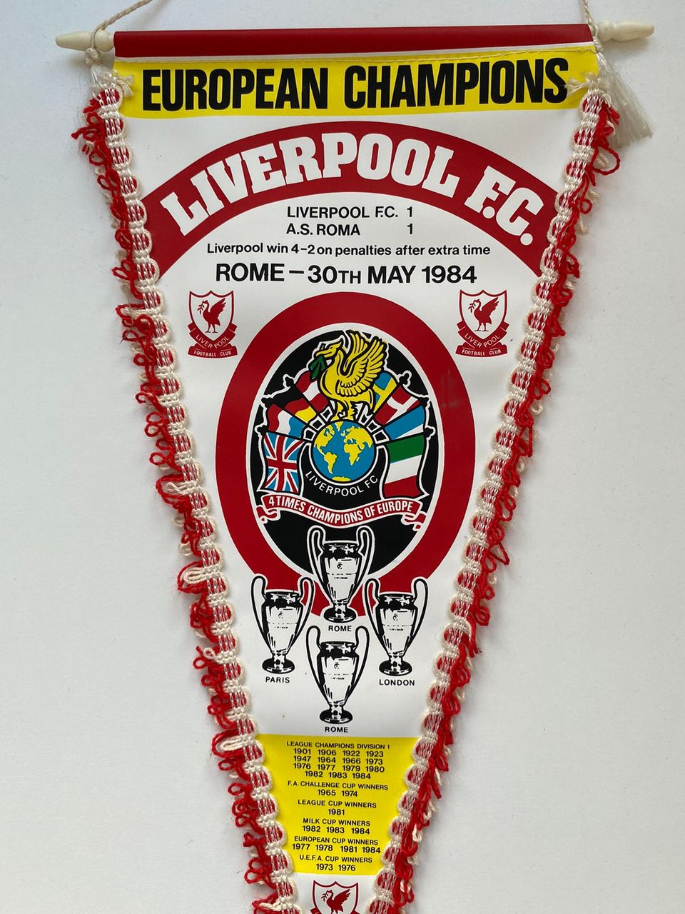 Liverpool European Champions 1984