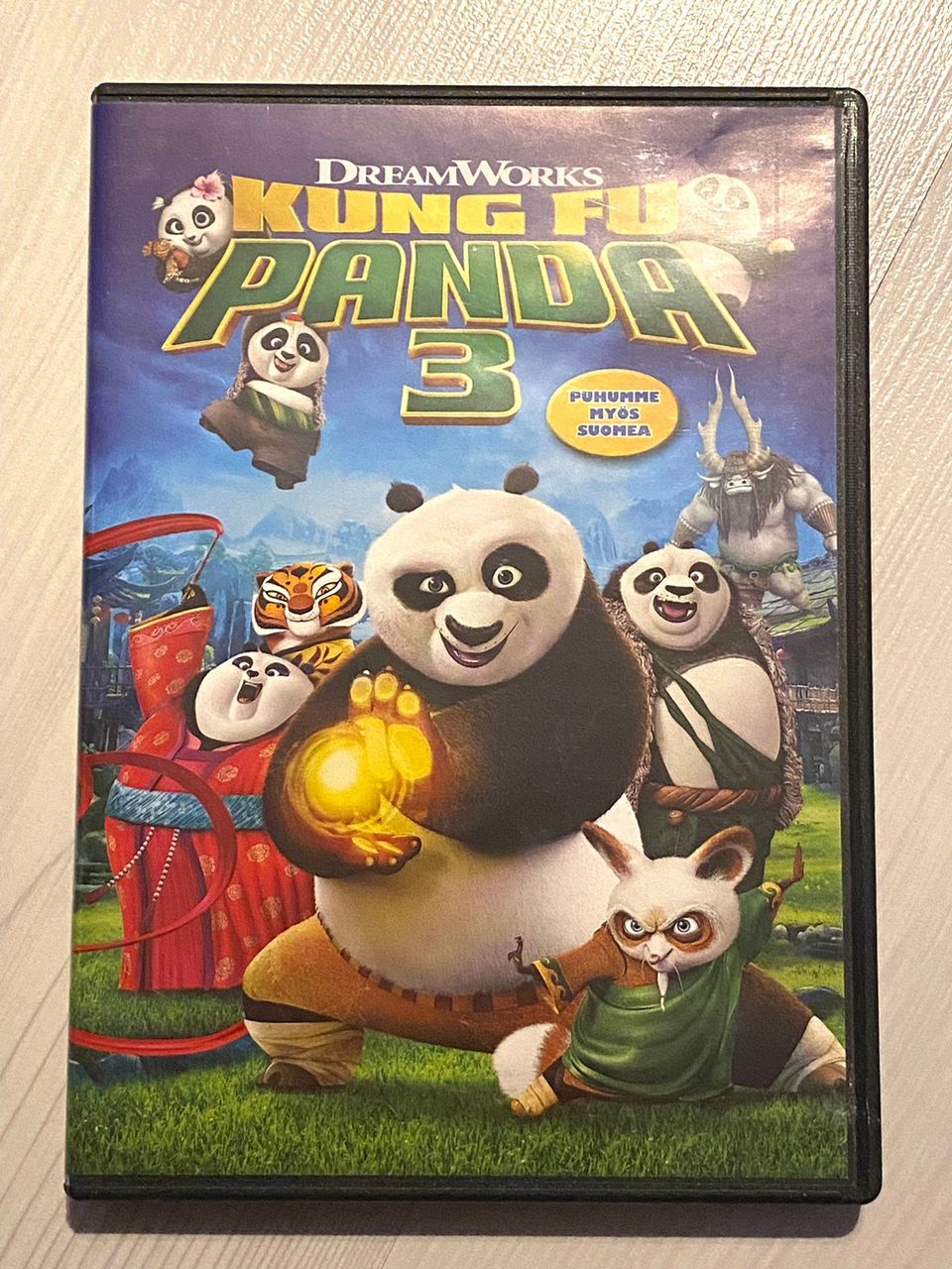 Kung Fu Panda 3 -elokuva DVD