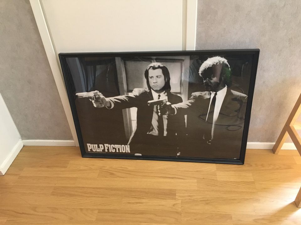 Pulp Fiction juliste ja kehys