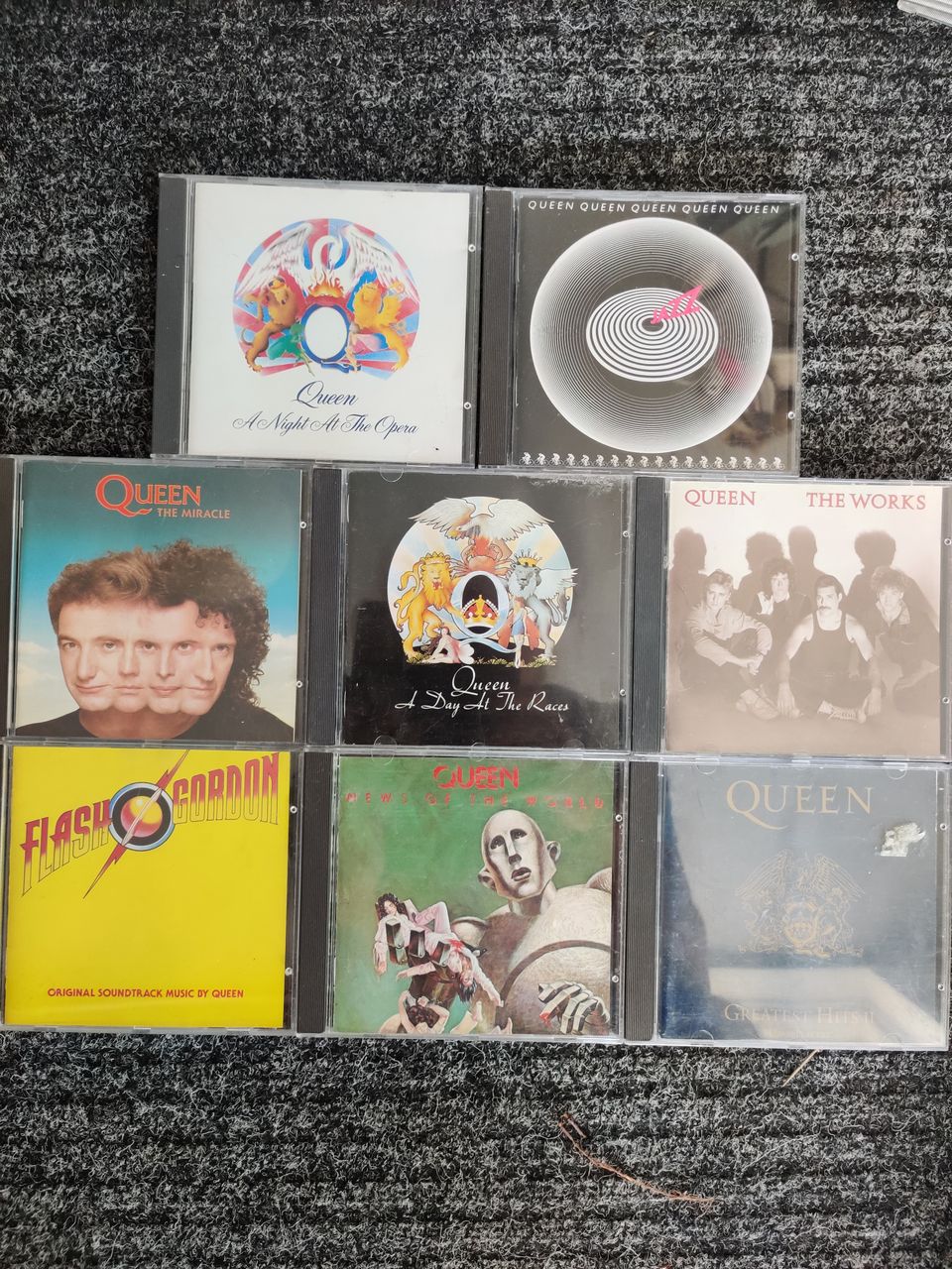 Queen CD-kokoelma 8 kpl