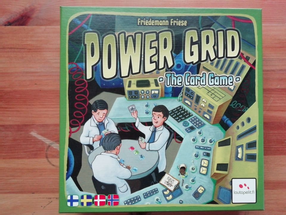 Power Grid - The Card Game (suomenkielinen painos, korttipeli/lautapeli)