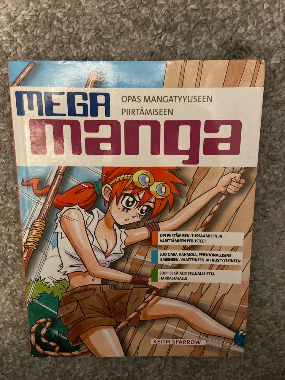 Mega Manga opas mangatyyliseen piirtämiseen