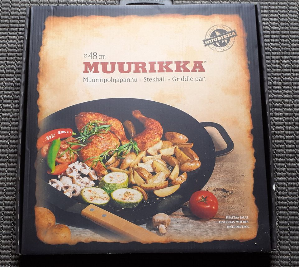 Muurikka 48 cm muurinpohjapannu