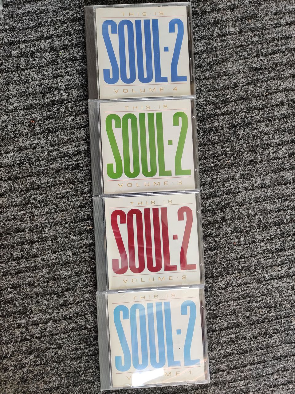 Soul-musiikin albumi kokoelma 4 kpl