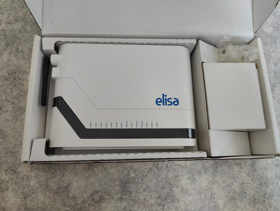 Elisa ADSL-modeemi