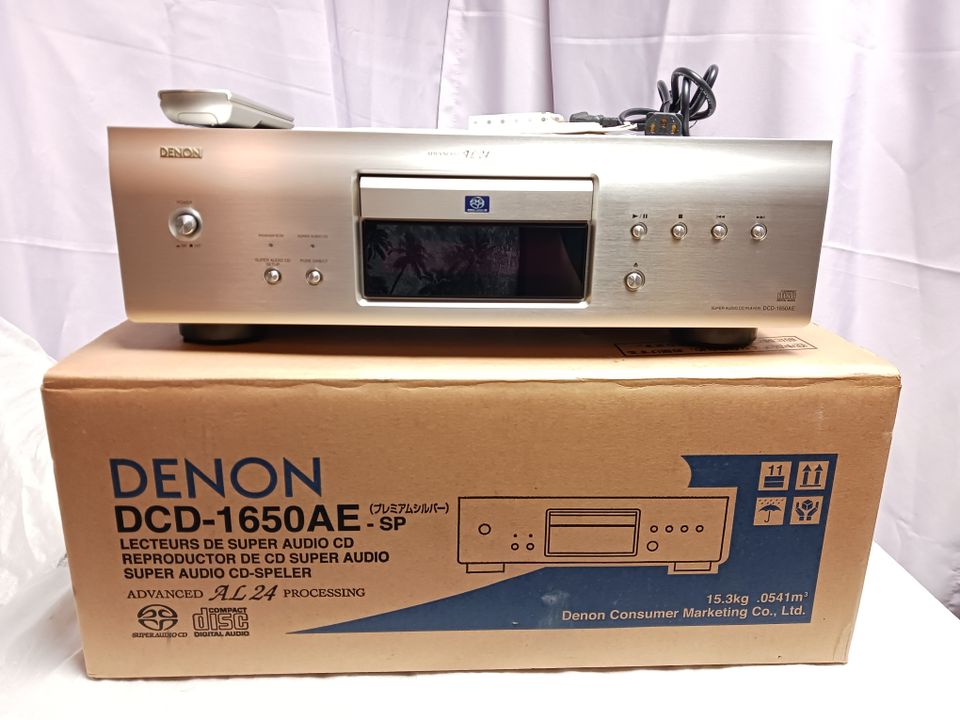 Denon DCD-1650AE Super Audio CD soitin