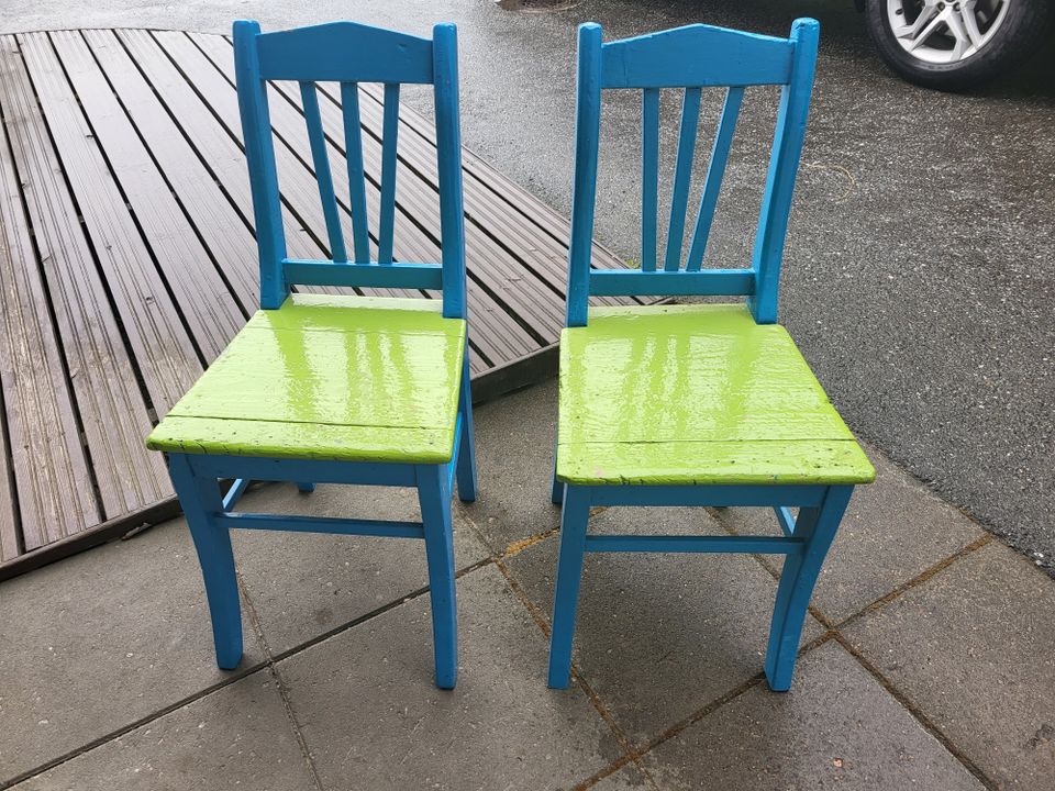 Vanhat tuolit 2kpl
