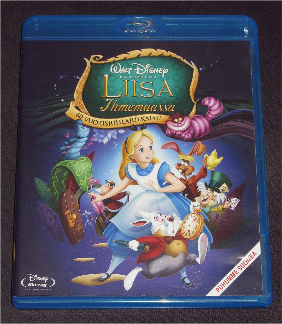 Blu-ray Walt Disney Klassikko 13 - Liisa ihmemaassa