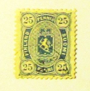 Vaakunamerkki   25p  1885