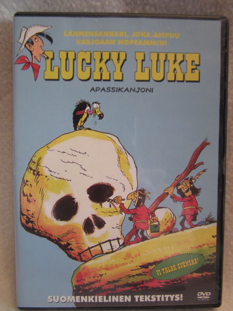 Lucky Luke Apassikanjoni dvd