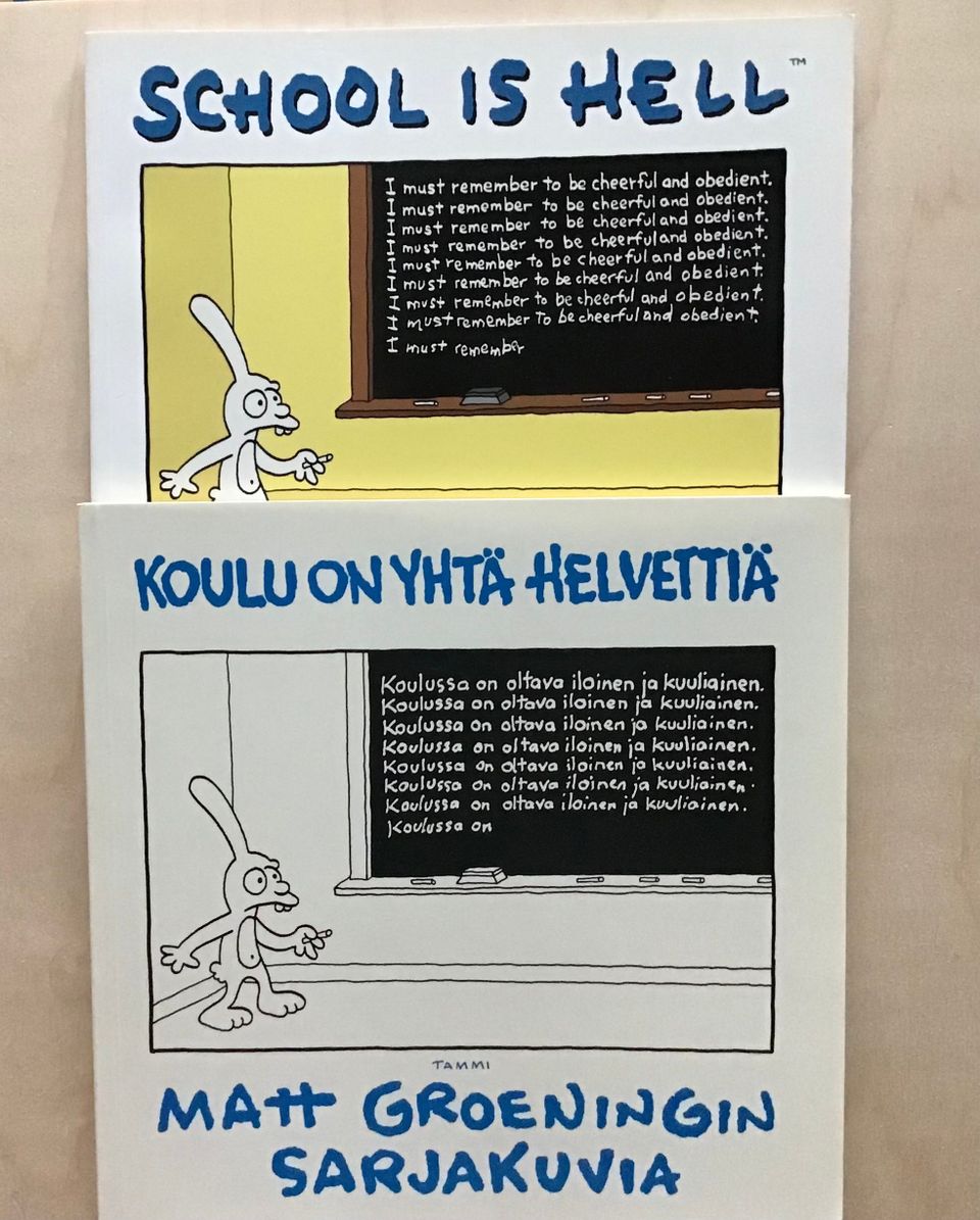 Koulu on yhtä helvettiä x 2